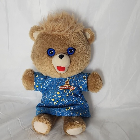 Teddy Ruxpin Talking Plush Stuffed Animal Bear Hug And Sing Tested Works 2018 - Picture 1 of 9
